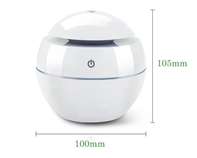 WhisperMist Compact USB Essential Oil Diffuser and Air Humidifier