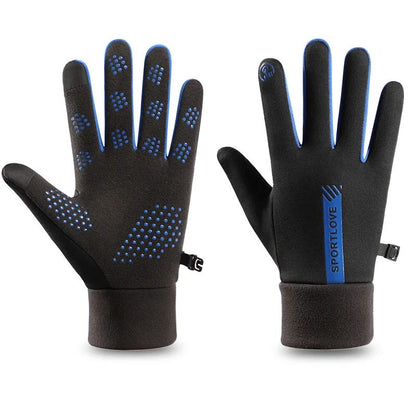 Winter Gloves for Women, Thermal Fleece Cycling Bike Gloves, Windproof & Waterproof Cold Resistance Mittens for Bicycle