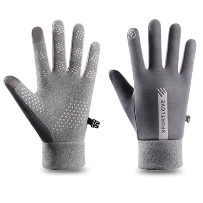 Winter Gloves for Women, Thermal Fleece Cycling Bike Gloves, Windproof & Waterproof Cold Resistance Mittens for Bicycle