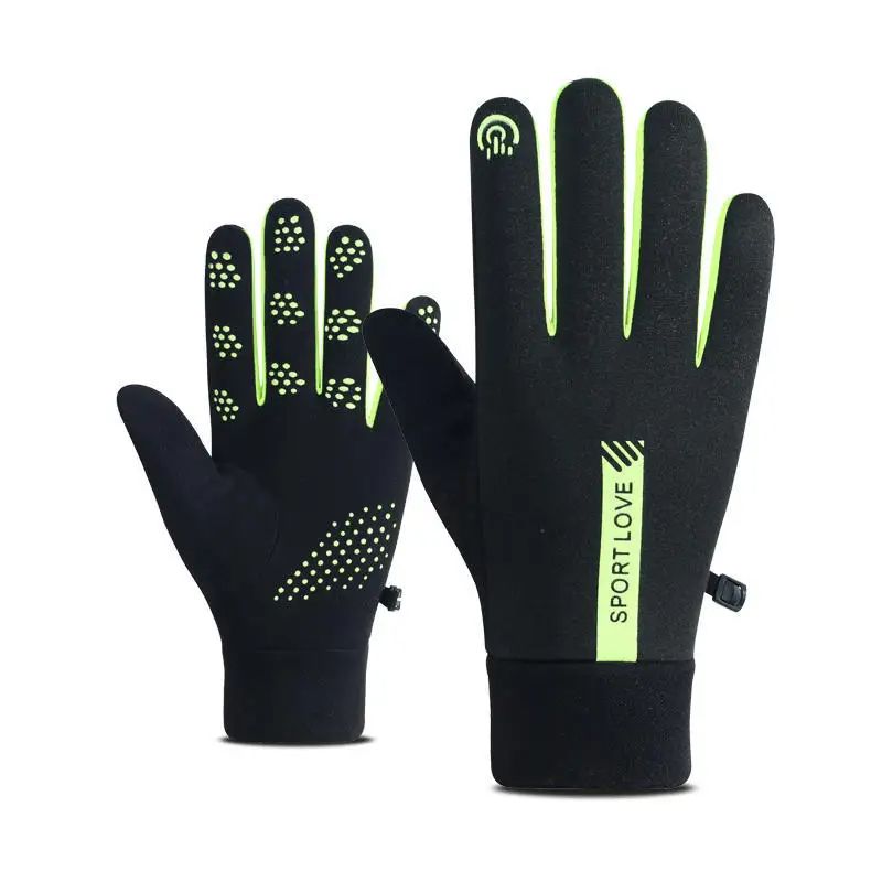 Winter Gloves for Women, Thermal Fleece Cycling Bike Gloves, Windproof & Waterproof Cold Resistance Mittens for Bicycle
