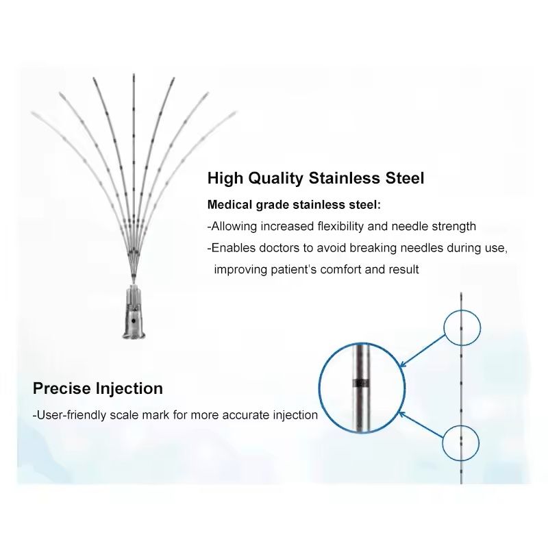 50pcs Blunt Tip Cannula Needles for Syringe and Body Piercing