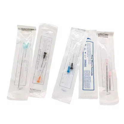 50pcs Blunt Tip Cannula Needles for Syringe and Body Piercing