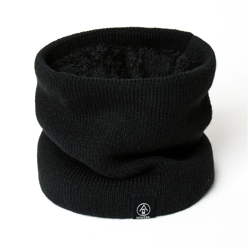 Winter Snood Scarf,Premium Knitted Cashmere,Like Neck Warmer for Women & Men,Fashion Solid Unisex Scarf for Cold Weather