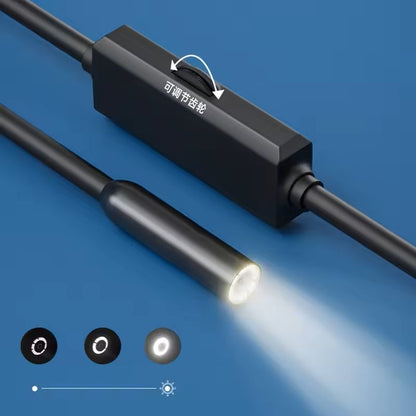 HD Waterproof Industrial Endoscope Camera for iOS with Flexible Cable (1m–10m)