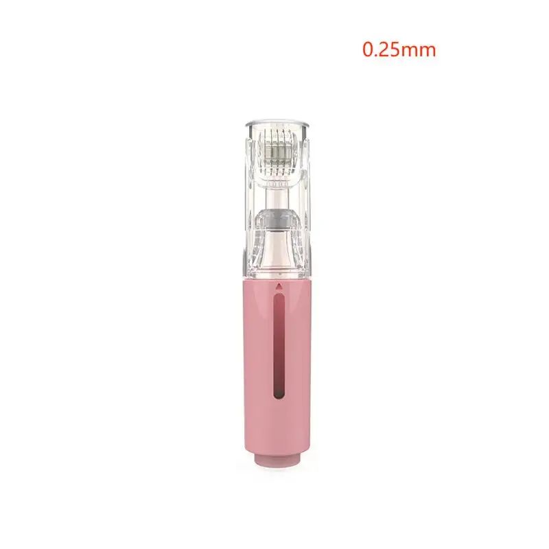 Derma Roller Titanium Needle Roller for Beard Growth, Lip Roller, Beard Hair Growth Roller, Serum Applicator Tool