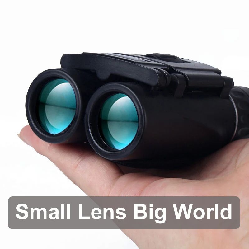 HD Powerful Binoculars Folding Long Range Mini Telescope with FMC Optics for Outdoor Hunting, Camping & Travel
