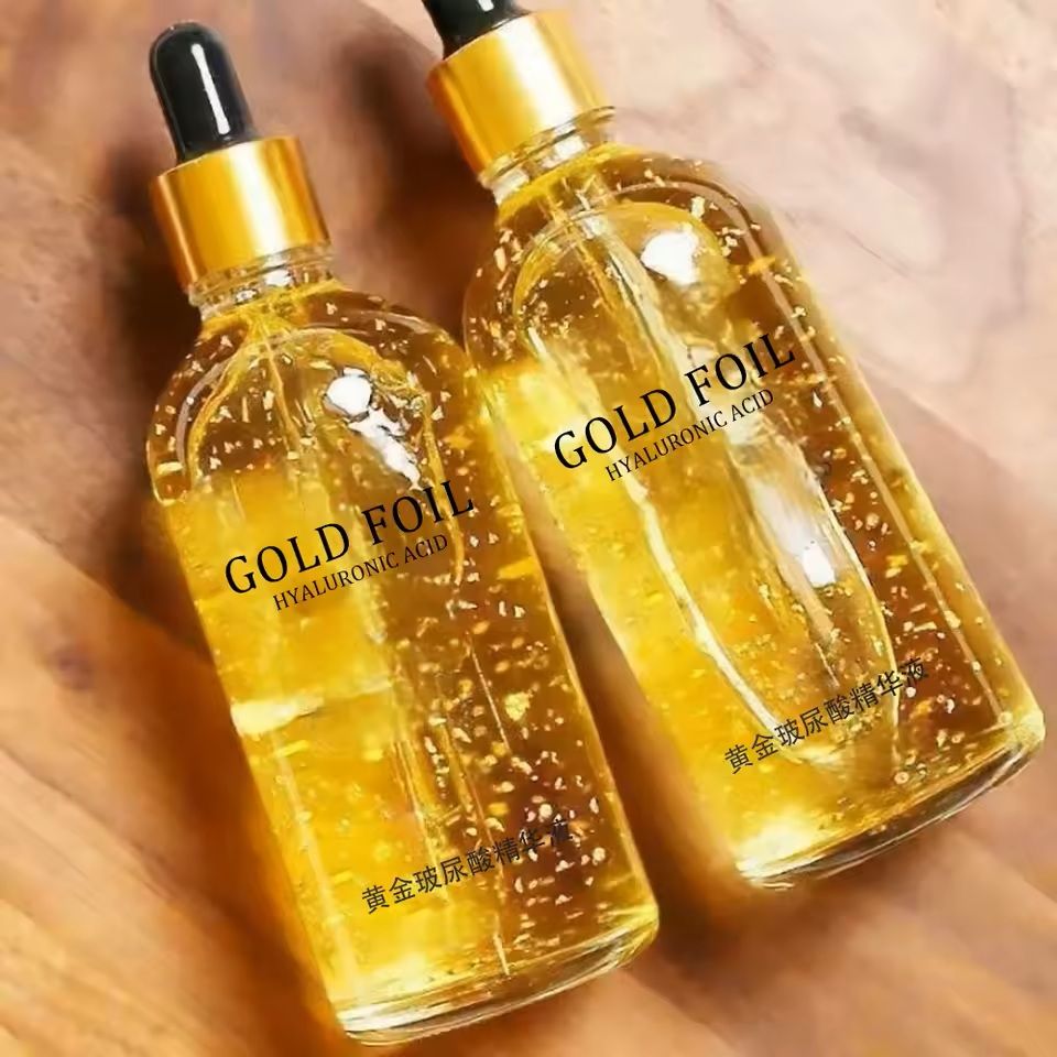 24K Gold Anti-Aging Hyaluronic Face Serum with Collagen and Niacinamide