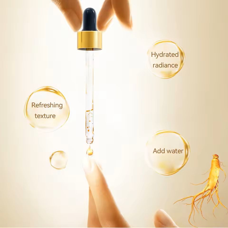 24K Gold Anti-Aging Hyaluronic Face Serum with Collagen and Niacinamide