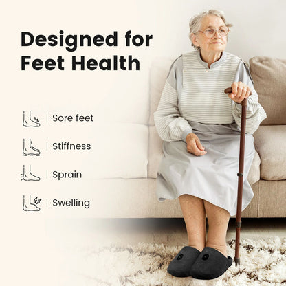 Rechargeable Red Light Therapy for Feet, Pulse Foot Therapy Device at Home for Inflammation & Itchiness Relief