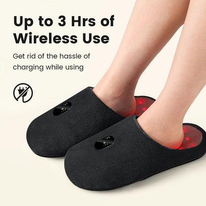 Rechargeable Red Light Therapy for Feet, Pulse Foot Therapy Device at Home for Inflammation & Itchiness Relief