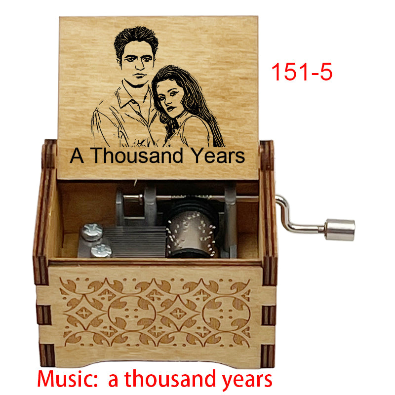Romantic A Thousand Years Music Box, Perfect Wedding, Birthday & Vampire Movie Theme Gift