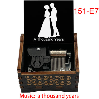 Romantic A Thousand Years Music Box, Perfect Wedding, Birthday & Vampire Movie Theme Gift