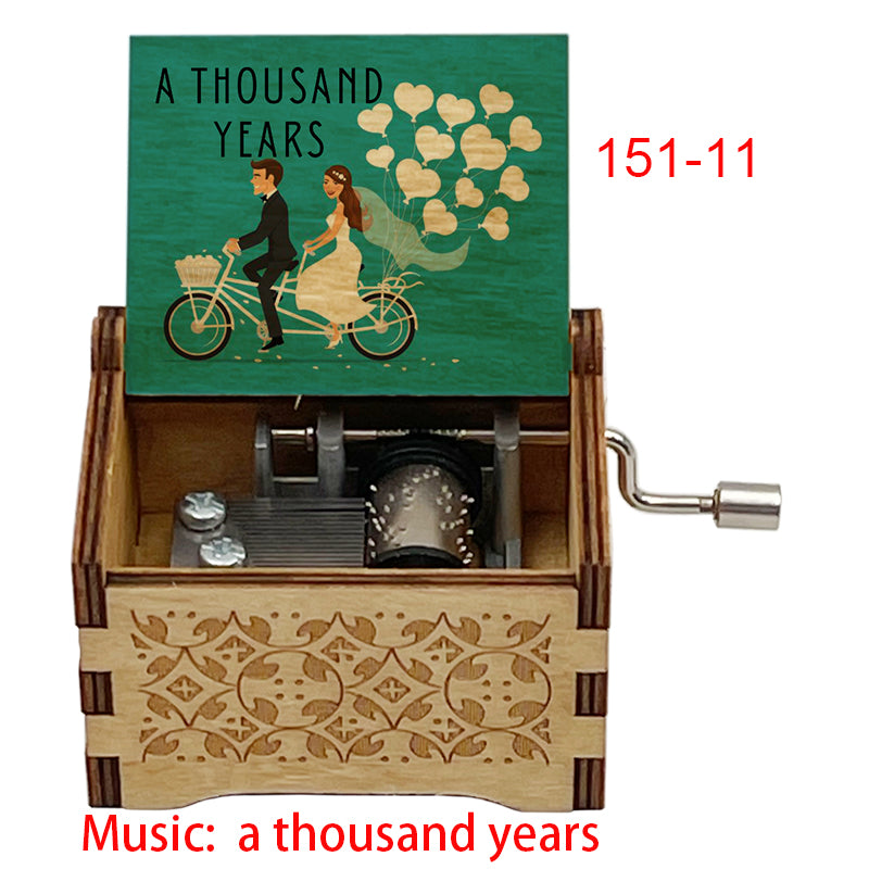 Romantic A Thousand Years Music Box, Perfect Wedding, Birthday & Vampire Movie Theme Gift