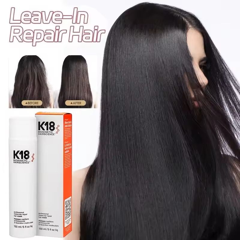 K18 Leave-In Repair Hair Mask for Dry Damaged Hair – 4-Minute Intensive Treatment