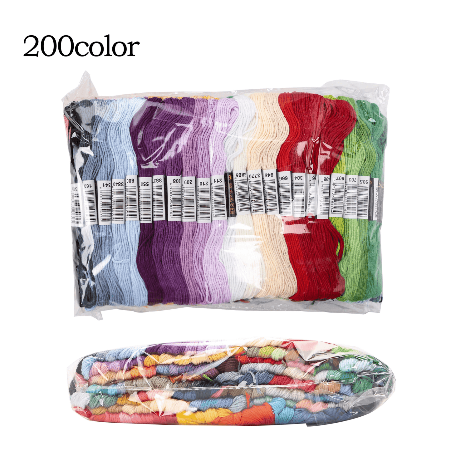 Premium Embroidery Floss Set – 50 to 447 Color Threads for Cross Stitch and Craft Sewing