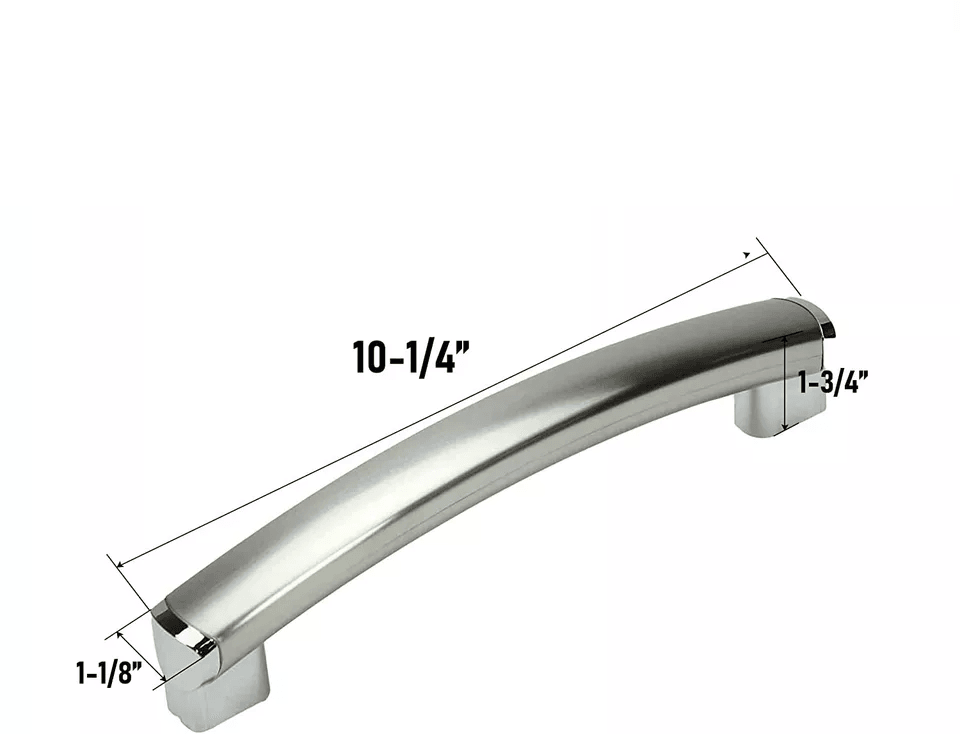 Replacement Handle Compatible with GE Microwave, Sturdy Microwave Door Handle for GE Appliance Repair & Quick fix