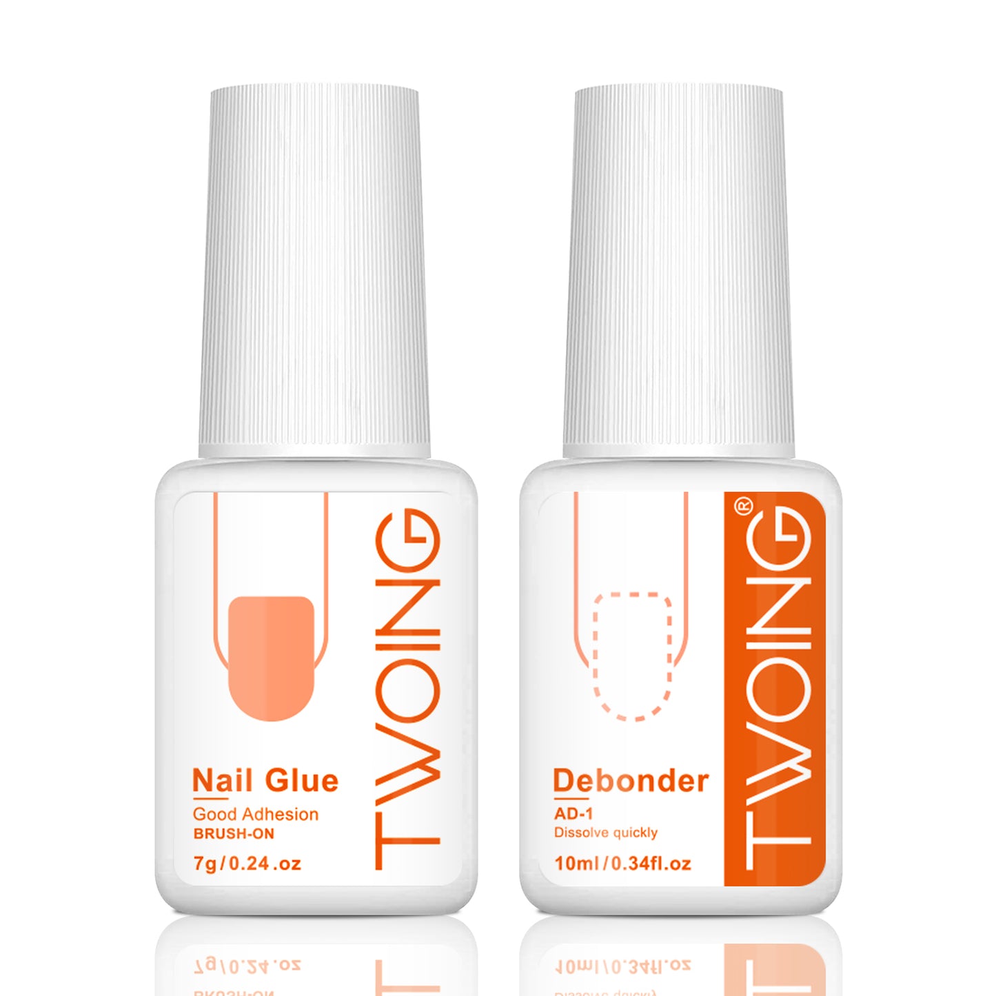 Super Strong Nail Glue for Acrylic & Press On Nails, Quick Lasting Adhesion for Fake Nails & Tips