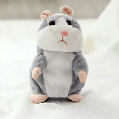 Talking Hamster Plush Toy Repeats What You Say Funny Interactive Doll for Kids and Babies