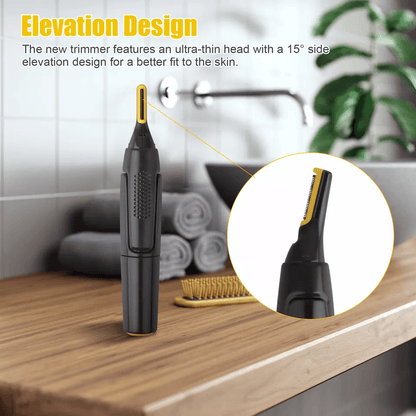 Professional Electric Ear Nose Hair Trimmer for Men, Beard, Mustache, Eyebrow, Sideburn Remover & Shaver Clipper