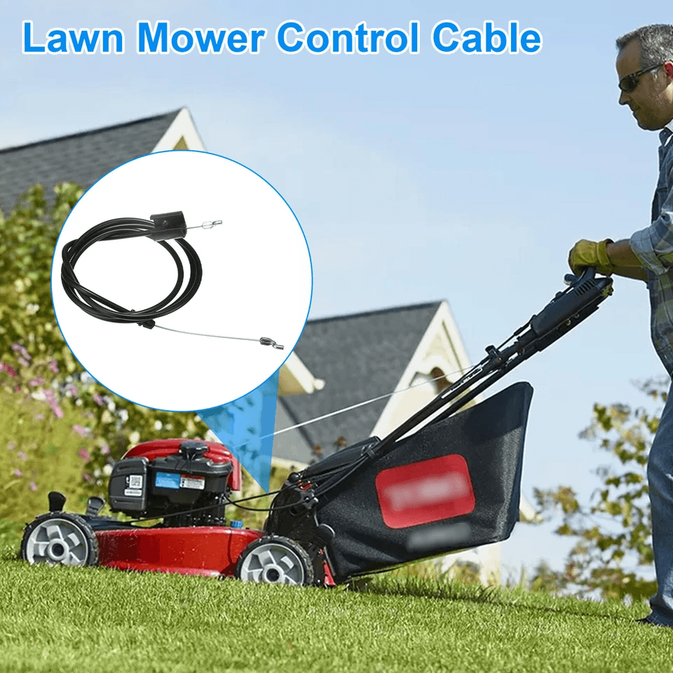 Craftsman Lawn Mower Replacement Engine Brake Zone Control Cable, High-Quality Mower Parts for Smooth Operation
