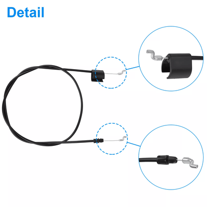 Craftsman Lawn Mower Replacement Engine Brake Zone Control Cable, High-Quality Mower Parts for Smooth Operation