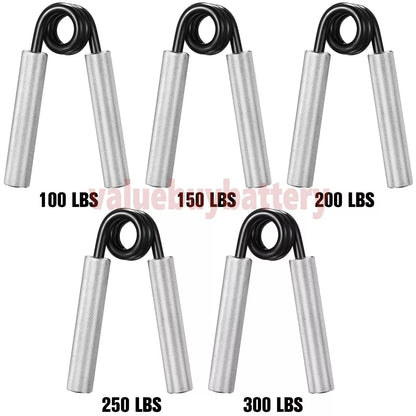 Heavy-Duty Metal Hand Gripper, Adjustable Strength Exercise Gripper for Forearm & Wrist Training