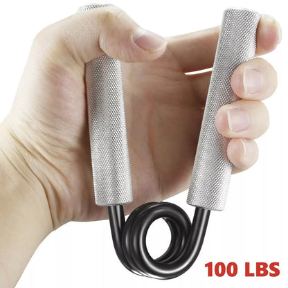Heavy-Duty Metal Hand Gripper, Adjustable Strength Exercise Gripper for Forearm & Wrist Training
