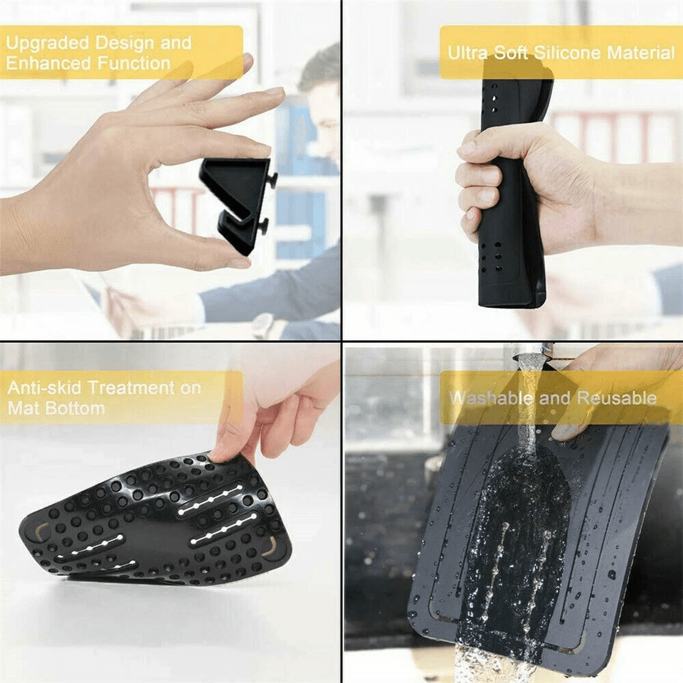 Universal Car Dashboard Anti slip Mat & Mount Holder Stand, Non Toxic Rubber Phone GPS Pad for Smartphones