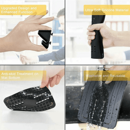 Universal Car Dashboard Anti slip Mat & Mount Holder Stand, Non Toxic Rubber Phone GPS Pad for Smartphones
