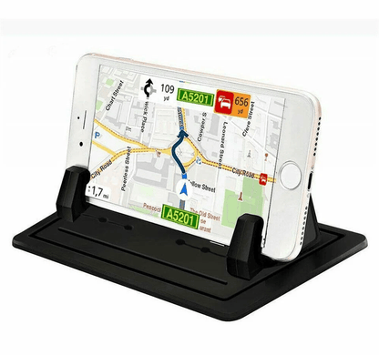 Universal Car Dashboard Anti slip Mat & Mount Holder Stand, Non Toxic Rubber Phone GPS Pad for Smartphones