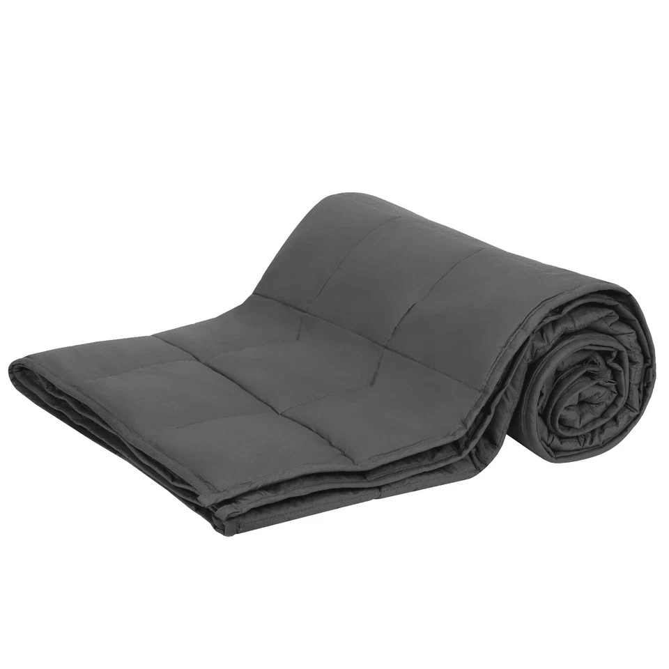 Anxiety Weighted Blanket, Cotton Heavy Blanket for Stress Relief, Calming Sleep Aid for Adults
