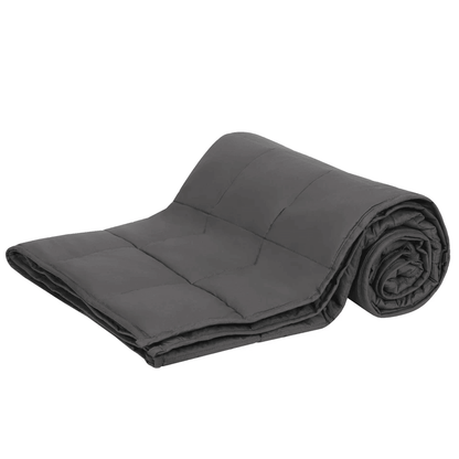 Anxiety Weighted Blanket, Cotton Heavy Blanket for Stress Relief, Calming Sleep Aid for Adults