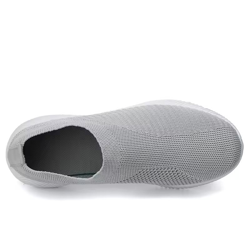 Womens Slip-On Walking Loafers with Cushioned Sole