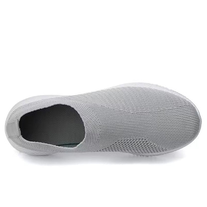 Womens Slip-On Walking Loafers with Cushioned Sole