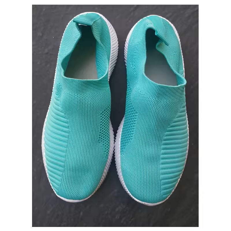 Womens Slip-On Walking Loafers with Cushioned Sole