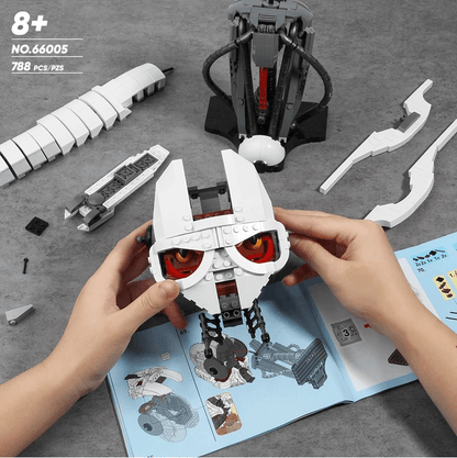 788 Piece General Grievous Helmet Building Block Set for Star Wars Fans and Collectors