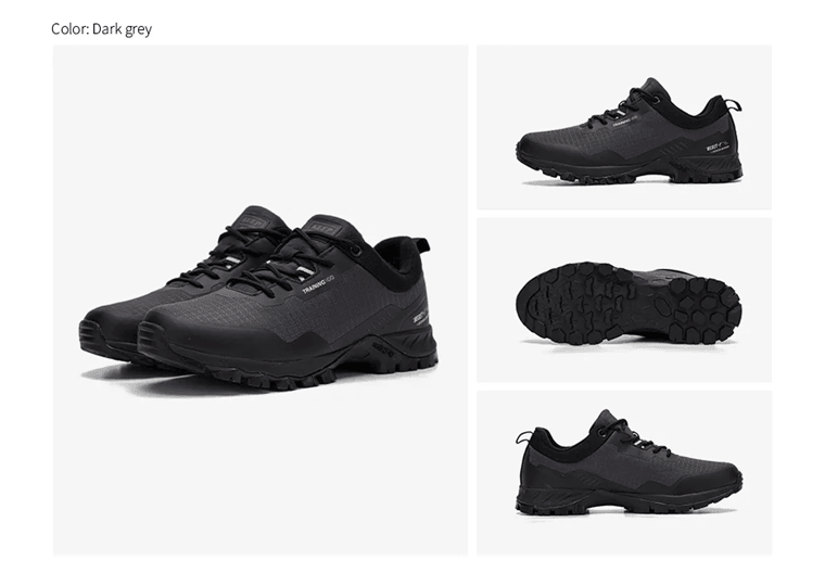Waterproof Anti Skid Hiking Shoes for Men with Comfortable Outdoor Design
