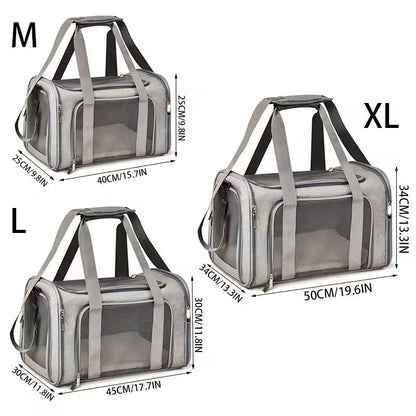 Airline Approved Pet Carrier Backpack for Small Dogs & Cats