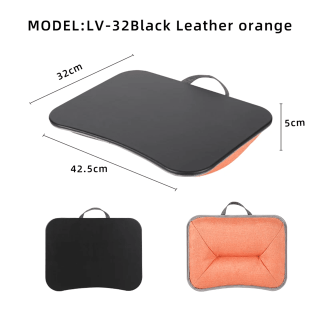 MUMUCC Cushioned Laptop Lap Desk with Mouse Pad – Portable Pillow Table for Home and Travel