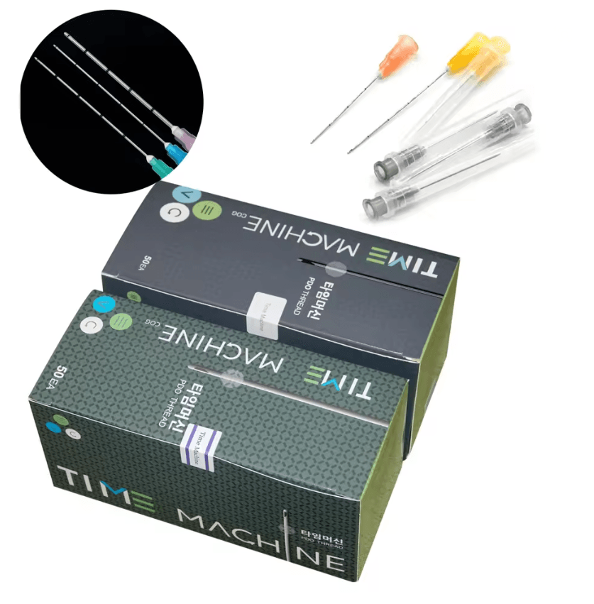 50-Pack Disposable Blunt Tip Cannula Needles for Filler Injections – Multi-Gauge Set for Facial Aesthetics and Medical U