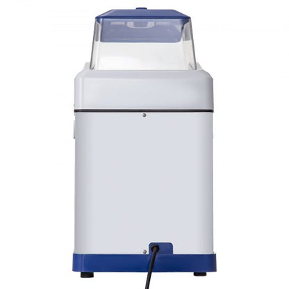 Commercial Ice Shaver Crusher LBS Hopper, Tabletop Electric Snow Cone Maker, 320 RPM for Parties, Events & Snack Bars