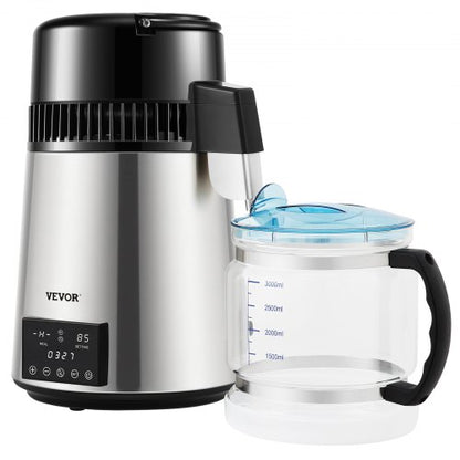 Premium Stainless Steel Countertop Water Distiller Pure Water Machine