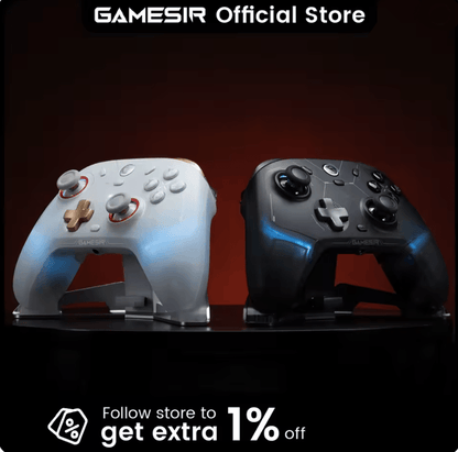 GameSir Cyclone 2 Wireless Controller with Hall Effect Joysticks for Switch, iPhone, and Android