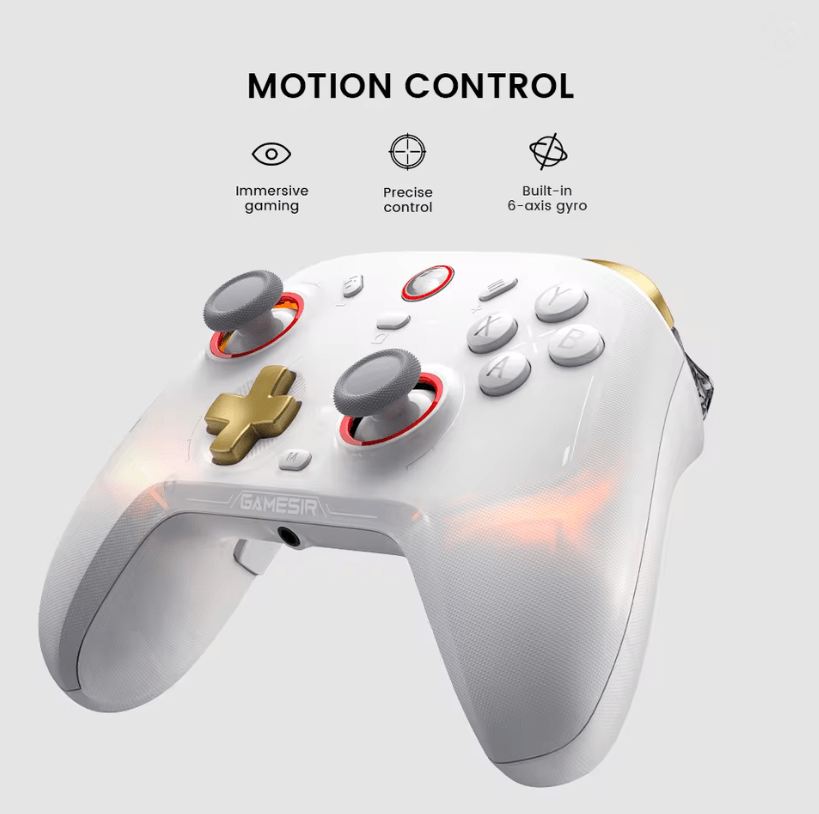 GameSir Cyclone 2 Wireless Controller with Hall Effect Joysticks for Switch, iPhone, and Android