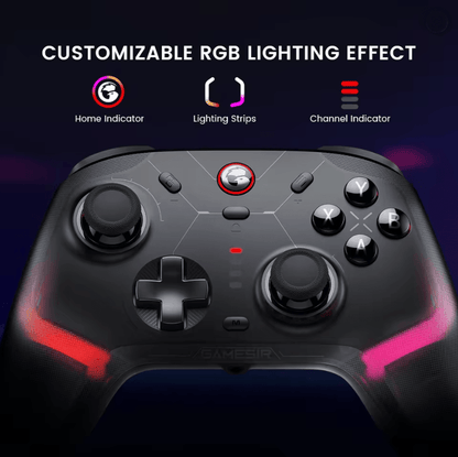 GameSir Cyclone 2 Wireless Controller with Hall Effect Joysticks for Switch, iPhone, and Android