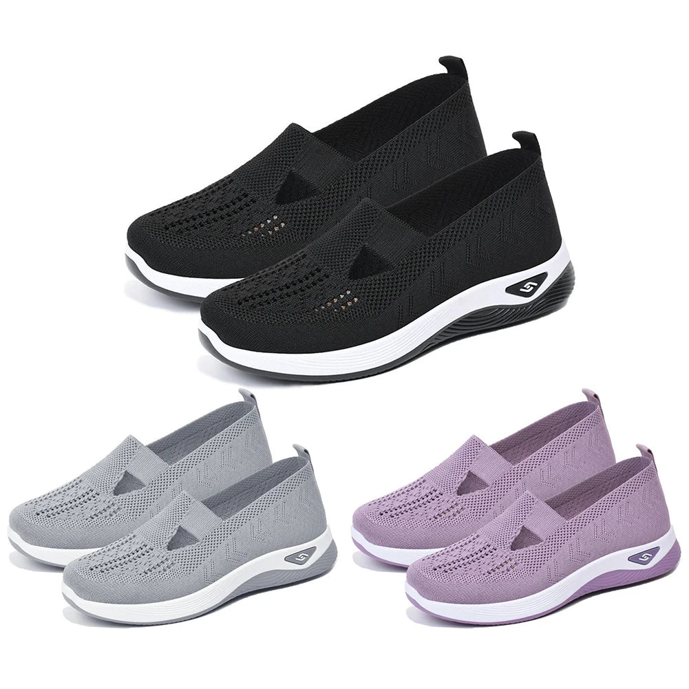 Breathable Barefoot Shoes for Women, Comfortable Arch Support Walking Sneakers