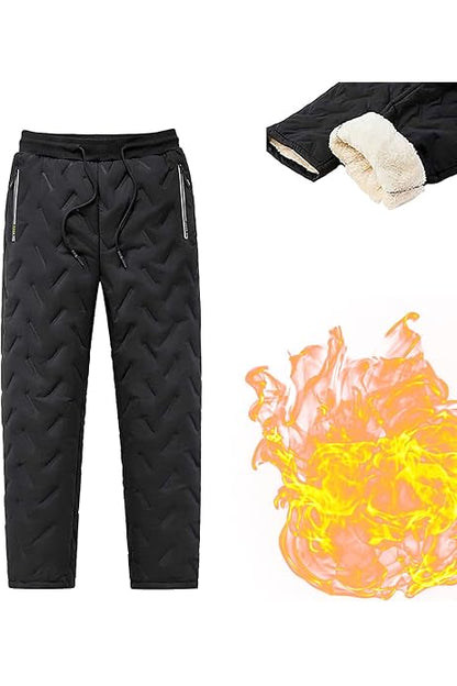 Women's Winter Thermal Plush Pants for All Day Warmth Comfort & Everyday Mobility