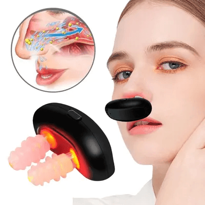 Cordless Red Light Nasal Therapy Device for Rhinitis and Sinus Relief