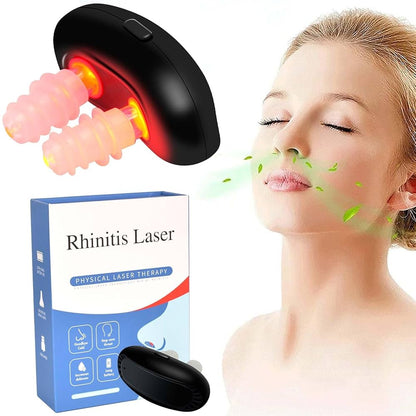 Cordless Red Light Nasal Therapy Device for Rhinitis and Sinus Relief