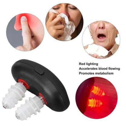 Cordless Red Light Nasal Therapy Device for Rhinitis and Sinus Relief